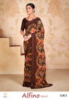 Alfino Vol 1 By Shubh Shree Printed Chiffon Sarees Wholesale Shop In Surat